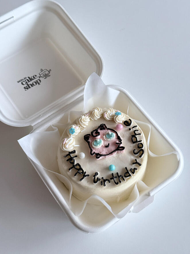 Pokemon jiggly puff bento cake