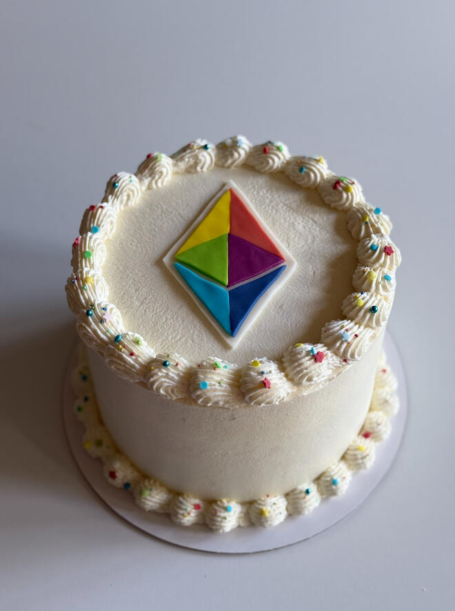 Company logo cake custom berlin