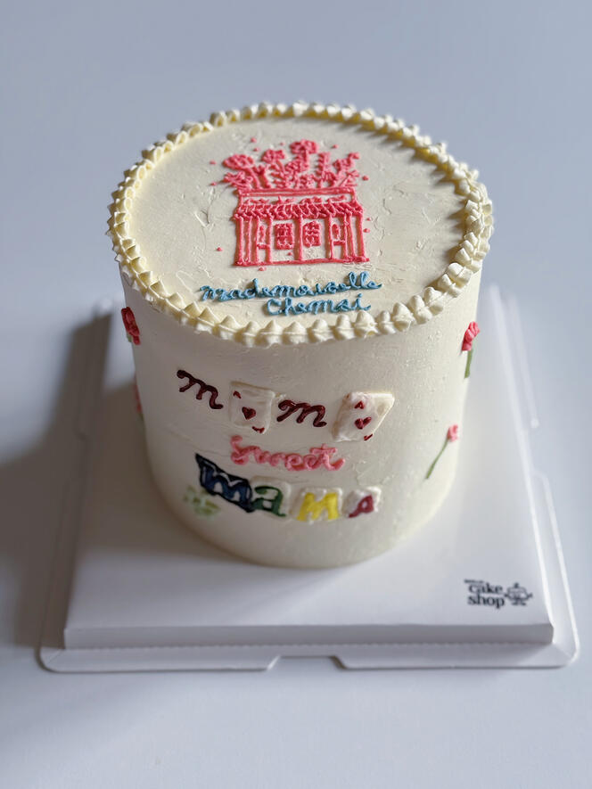 Custom company logo cake